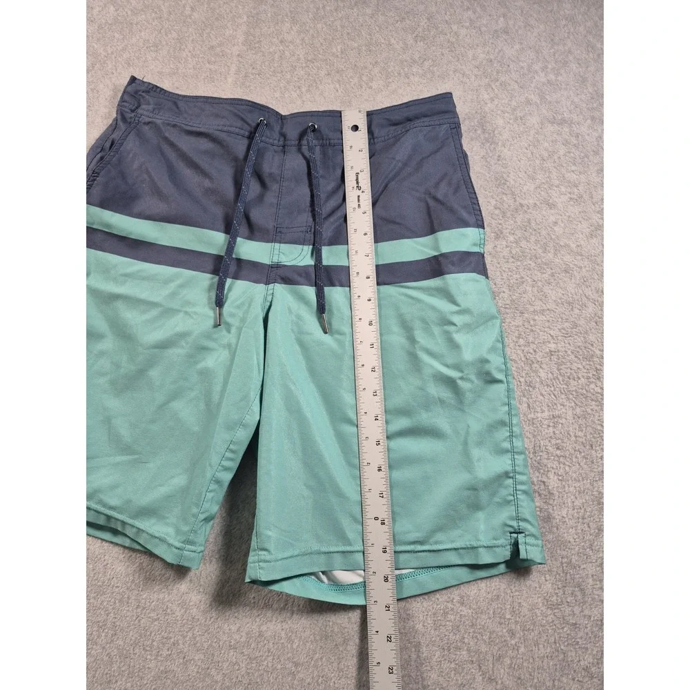 Fair Harbor Swim Trunks Shorts Lined Blue Prep Surf Wear 8